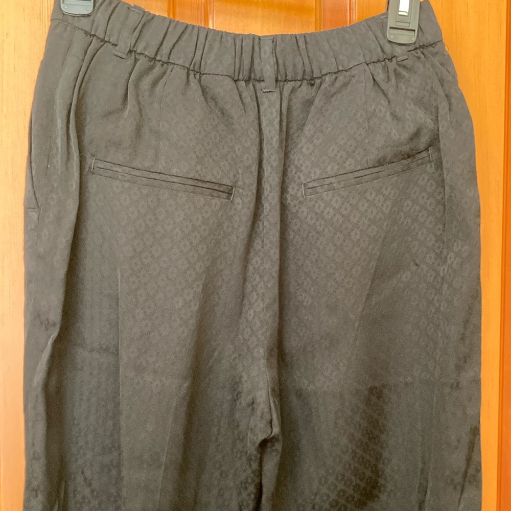 Zara Black Dress Pants NWPT Size small very lightweight pretty subtle design - Picture 6 of 6